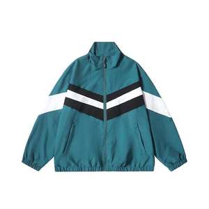 Veste coupe-vent pour homme de haute qualité, entièrement sublimée, tissu respirant, motif uni, fermeture éclair, imperméable, à prix raisonnable - Product Image 6