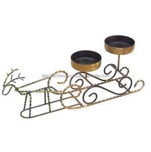 Wrought Iron Taper Candle Holder for <b>Christmas</b> Mantel Decorations & Table <b>Centerpiece</b>-Eco-Friendly Durable Factory Wholesale - Product Image 6
