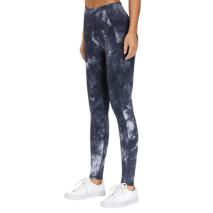 High Waist <b>Tie</b> <b>Dye</b> <b>Leggings</b> Women Full Length Stretch Breathable Yoga Pants Sporty Activewear Seamless Knitted Fit - Product Image 1