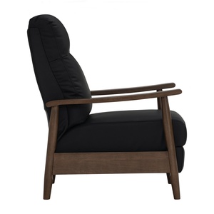 Sillón Reclinable Ergonómico Tapizado en Vinilo para Oficina, Salón y Sala de Estar - Product Image 3