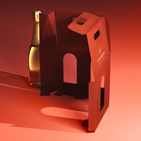 Boîtes cadeaux en papier pour bouteilles d'alcool, de bière, de vin, de vodka, de whisky, de liqueur, de champagne