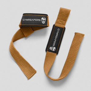 Custom weight lifting straps D-<b>ring</b> gym fitness workout training session deadlift pull up gymnastics powerlifting Gym Straps OEM - Product Image 1