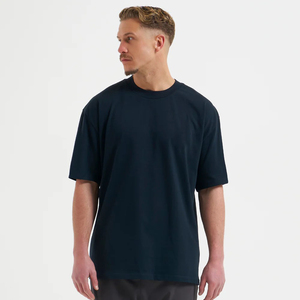 Camisetas Casuales 100% Algodón con Logotipo Personalizado Impreso, 160 GSM, Manga Corta, Tallas Grandes, Blancas, para Hombre, Venta al Por Mayor, OEM - Product Image 1