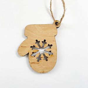 Handmade Rustic <b>Wooden</b> <b>Christmas</b> Hanging Ornaments For Holiday <b>Tree</b> Home Party Seasonal Festival Decoration - Product Image 2