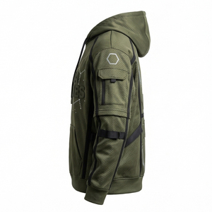 เสื้อฮู้ดดี้ผ้าฝ้าย 100% เป็นมิตรกับสิ่งแวดล้อม สำหรับฤดูหนาว สกรีนโลโก้ได้ตามต้องการ ผลิตจากผ้าที่ยั่งยืน ระบายอากาศได้ดี สำหรับผู้ชายและผู้หญิง ผลิตจากโรงงานโดยตรง - Product Image 5