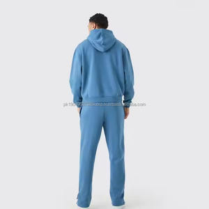2026 Men Tracksuit 2 Piece Casual Pants Jacket Sweat suit Hip Hop <b>Sweatshirt</b> Sets For Men 2026 - Product Image 2