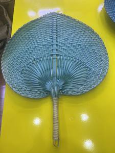 Abanico de Bambú con Diseño Pintado, Colores Naturales y Surtidos de Vietnam - Regalo Promocional - Product Image 5