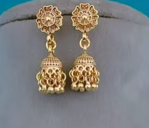 Premium Trendy <b>Gold</b> Polish Best Quality Necklace <b>Set</b> with <b>Earrings</b> for Women Wedding Parties Wear Collection For Women - Product Image 2