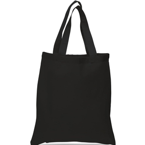Sacs fourre-tout en toile de coton réutilisables et écologiques avec logo imprimé personnalisé, sac fourre-tout en toile de coton 100% uni pour femmes - Product Image 6