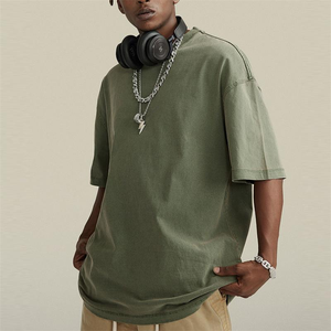 เสื้อยืดผู้ชาย ผ้าฝ้าย 100% ผ้าฟลีซ กันยับ แห้งเร็ว รับผลิตตามแบบ OEM/ODM ขายส่ง ปากีสถาน - Product Image 1