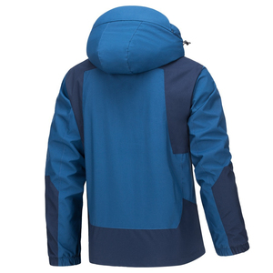 Chaqueta de Invierno para Hombre, Estilo Bomber, de Forro Polar, Cortavientos, Impermeable, Transpirable, de Secado Rápido, con Capucha, Estilo Urbano - Product Image 4