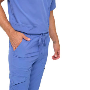 Short Sleeve <b>Top</b> Pants Medical Surgical Uniform Breathable Hospital Nursing <b>Scrub</b> Uniforms Men <b>Scrubs</b> Set Comfortable Wear - Product Image 6