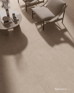 Azulejos de Porcelana Premium Pietra Nova Tortora |   Estética Elegante en Tono Piedra Taupe |   Acabado Mate |   60 x 120 cm - Product Image 2