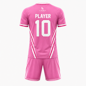 Custom Team Soccer Jersey Shorts Set Professional Football Uniform Quick Dry Breathable Sublimation Sportswear Manufacturer - Product Image 2