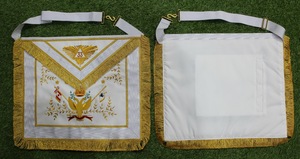 33 °   Tablier du Rite Écossais - Tablier de la Franc-Maçonnerie Écossaise - Product Image 2