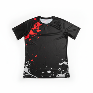 Servicios OEM ODM, Camiseta de Manga Corta Transpirable de Spandex y Poliéster, Ajustada, para Hombre, Protección UV, Talla Adulto, en Venta - Product Image 5