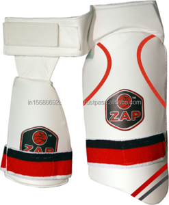 ZAP Ultimate Combo Thigh Guard Junior PU <b>Foam</b> Dual Protection Inner Outer <b>Pads</b> Lightweight Breathable Adjustable Fit Cricket - Product Image 1