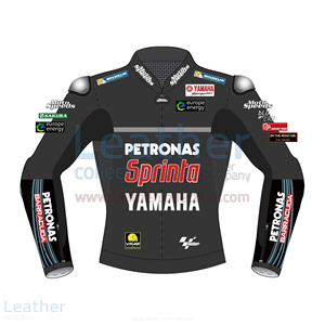 Franco Morbidelli MotoCP <b>Racing</b> <b>Jacket</b> Ramaha Custom Motorsport Vintage Style Cowhide Kangaroo Leather <b>Jacket</b>/Chaqueta - Product Image 1