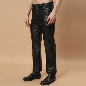 Pantalones de Cuero Genuino Premium para Hombre 2026, Cintura Elástica, Elegantes y a la Moda - Product Image 4