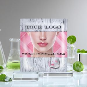 Masque de gelée à l'acide hyaluronique et à l'extrait d'algues de marque privée Hydratation en profondeur et éclat Soins du visage pour peaux sèches Vente en gros - Product Image 1