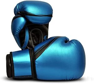 Custom MMA Boxing <b>Gloves</b> High Quality 8oz PU Leather Waterproof Outdoor for Closure Universal Fit - Product Image 1