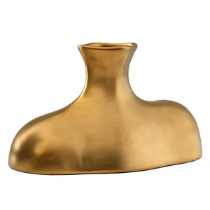 Modern High Quality Iron Tabletop <b>Vase</b> Handmade Decorative Flower <b>Vase</b> for Home Interior Design and Birthday - Product Image 1