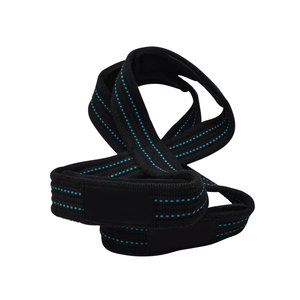 Heavy Duty Non Slip Wrist Support Gym <b>Straps</b> Adjustable Padded Cotton Weight <b>Lifting</b> <b>Straps</b> <b>for</b> Weightlifting Powerlifting - Product Image 3