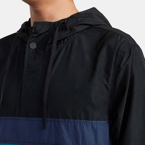 Chaqueta Anorak Impermeable para Hombre, Diseño y Empaque Personalizados, 100% Nailon, Alto Rendimiento, Cortavientos, Informal - Product Image 5