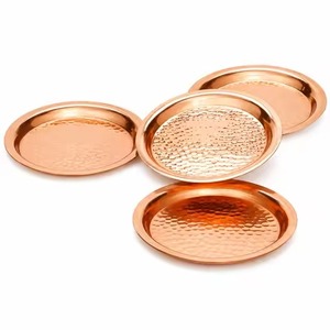 Ensemble de sous-verres décoratifs en cuivre, porte-boissons de qualité supérieure pour table basse, salle à manger, restaurant, hôtel, bar - Product Image 4