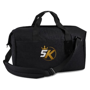 Sac de sport unisexe en tissu Oxford à motif écossais, 40-55L, fermeture éclair, résistant à l'eau, durable, pour la gym et le fitness - Product Image 1