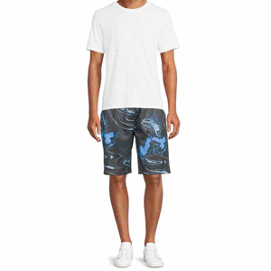 Shorts en molleton de coton pour homme, coupe décontractée, pour un usage quotidien, confortables, en molleton de coton de qualité supérieure, finition de tissu haut de gamme - Product Image 4