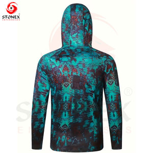 Sweat à capuche de pêche pour homme, haute performance, protection UV et solaire - Product Image 2