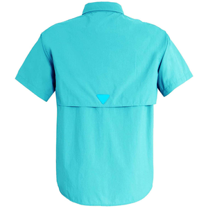 Chemises de pêche personnalisées à manches longues, bleu roi, protection UV SPF50, séchage rapide, antibactériennes, avec poche avant pour - Product Image 5