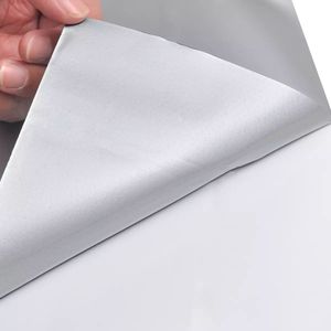 Impermeabile 60 \ "X 197 \" opaca pellicola per auto in argento senza bolle e facile da installare - Product Image 6