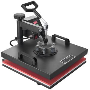 Set di 8 Macchine per Trasferimento a Caldo Multifunzionali Digitali da 1050W con Doppio Display LED, Pressa a Caldo Combo 15x15 Pollici - Product Image 1