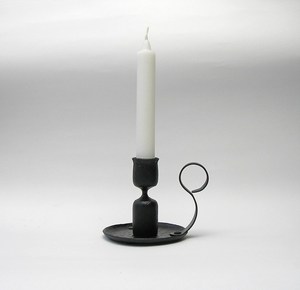 Porte-bougie rustiques en fer noir foncé de qualité supérieure, parfaits pour l'entrée, la salle à manger ou le salon, à prix de gros - Product Image 3