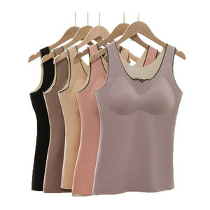 High Quality Plus Size Breathable Quick Dry 100% Cotton Women's Workout Tank <b>Top</b> for Running Fitness USA Size - Product Image 1