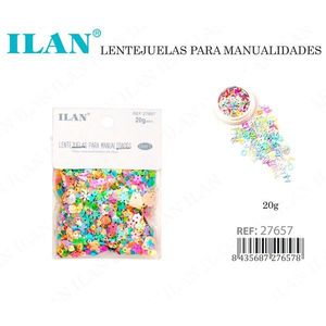 Paillettes Ilan di Forme Miste 20g per Lavori Artigianali - Product Image 3