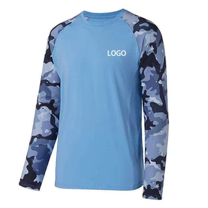 Vêtements de pêche UPF 50+ à séchage rapide, respirants, chemises de pêche à manches longues, design personnalisé, masque camouflage, sweat à capuche de pêche en vente - Product Image 3