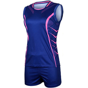 Trending <b>Volleyball</b> Uniform Custom Logo Jersey Shorts <b>Set</b> Durable Breathable Sports Wear for Teams High Performance <b>Volleyball</b> - Product Image 1