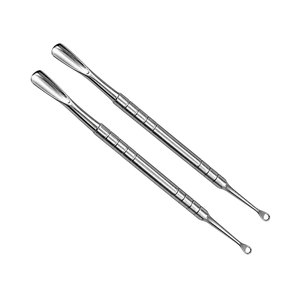 Juego de Herramientas de Acero Inoxidable de Alta Calidad para Eliminar Puntos Negros, Cuchara de Doble Extremo, Extractor de Espinillas, Empujador de Cutículas, Cuidado de la Piel - Product Image 4