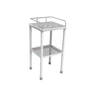 Metal <b>Bedside</b> Tables for Hospital Beds with <b>Storage</b> - Product Image 2