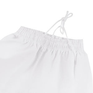 Uniforme de karaté blanc pour garçons, 100% coton, vêtements d'arts martiaux durables, taille enfant, coupe régulière, style uni teint - Product Image 4