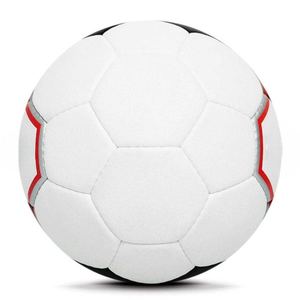 Ballon de handball d'entraînement durable, blanc, noir, rouge, cousu, 15-19,9 pouces, équipement sportif intérieur/extérieur - Product Image 3