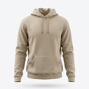 Sweat-shirt à capuche en molleton épais unisexe, décontracté, avec capuche réglable et poche kangourou sur le devant - Product Image 2