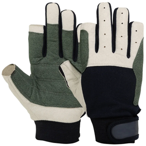 Gants de navigation robustes résistants à l'eau avec protection ultime des paumes en cuir pour un confort optimal dans chaque aventure - Product Image 5