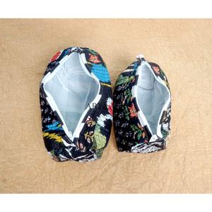 New Arrival Wholesale Handcrafted Block Printed Pure Cotton Vanity Set For Traveling Quilting Cloth Makeup Bag And Cosmetic Bag - Product Image 6