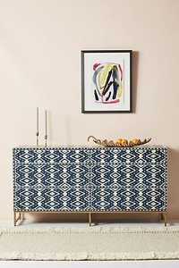 Cómoda de Lujo con Incrustaciones de Hueso para Almacenamiento de Especias y Joyas, Mueble Multifuncional Hecho a Mano y Ecológico para Cocina, Dormitorio o Escritorio - Product Image 2