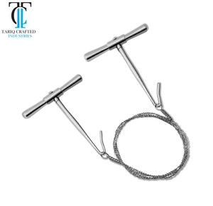 Juego de sierras de alambre ortopédicas, instrumento quirúrgico de acero inoxidable para cortar huesos en cirugía ortopédica - Product Image 1