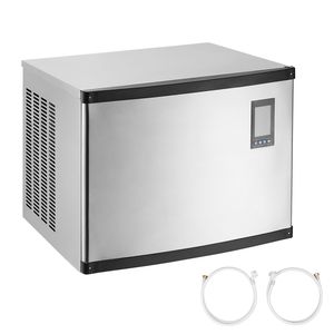Macchina Professionale per Ghiaccio in Acciaio Inox, Produzione 450 kg/Giorno, Autopulente, Programma di Produzione Ghiaccio Regolabile - Product Image 1